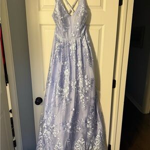 BCX Lavender Floral Dress